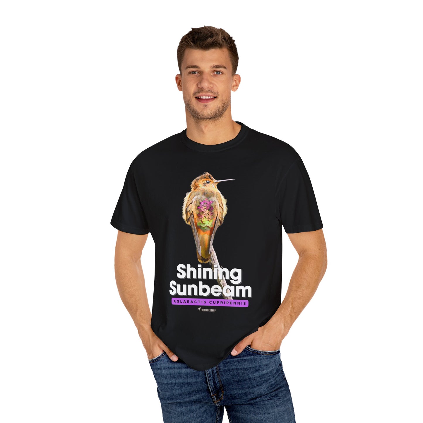 Camiseta unisex con rayo de sol brillante de la UE