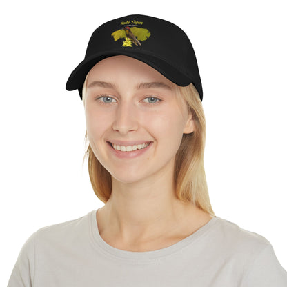 Gorra de observación de aves colibrí con topacio rubí