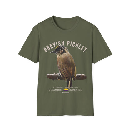 Camiseta Piculet grisácea del Reino Unido