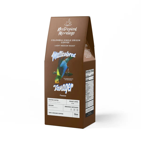 Mezcla de café tangara multicolor