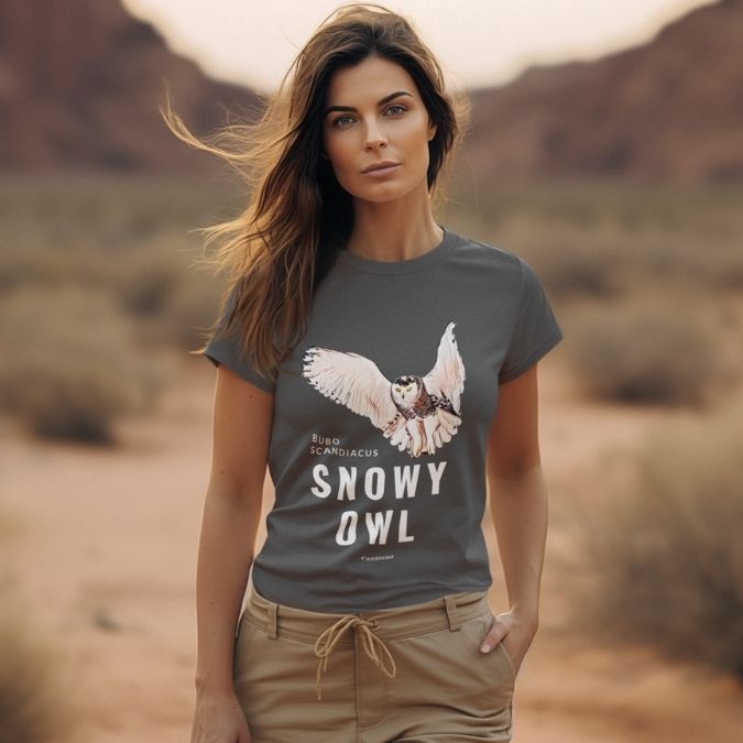 Snowy Owl Woman's Tee