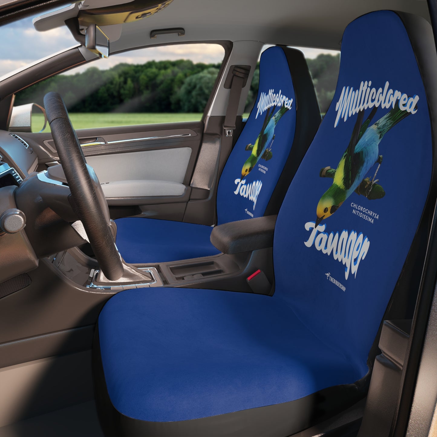 Multicolored Tanager Seat Covers