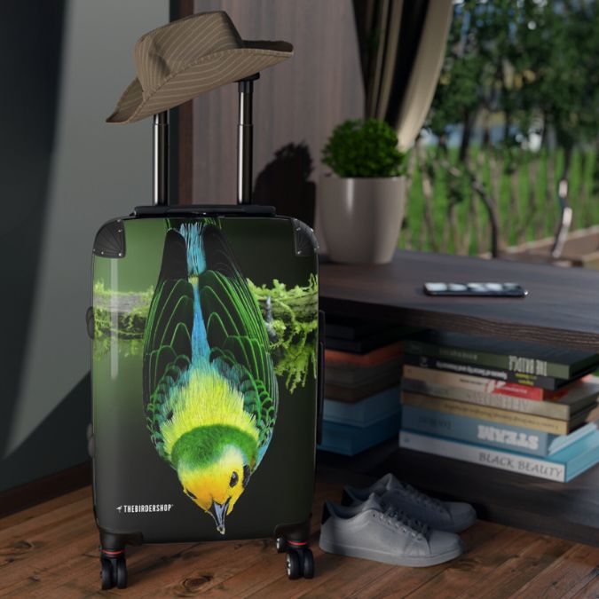 Multicolored Tanager Suitcase