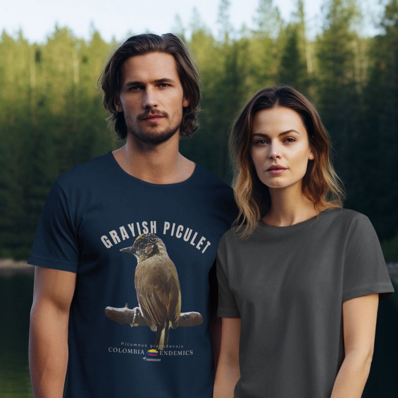 Unisex  Grayish Piculet T-shirt