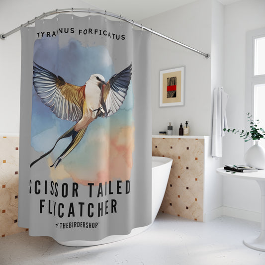 Scissor Tailed Flycatcher Shower Curtain