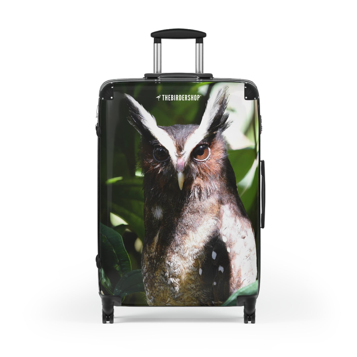 Crested Owl Suitcase