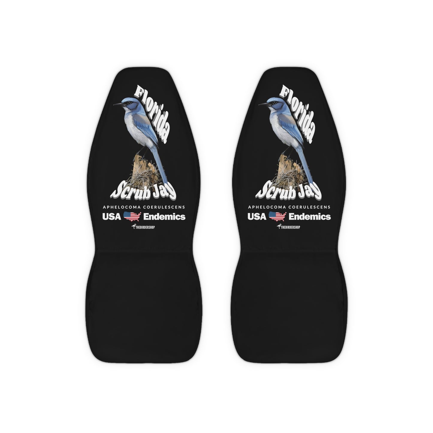 Florida Scrub Jay Seat Covers