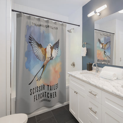 Scissor Tailed Flycatcher Shower Curtain