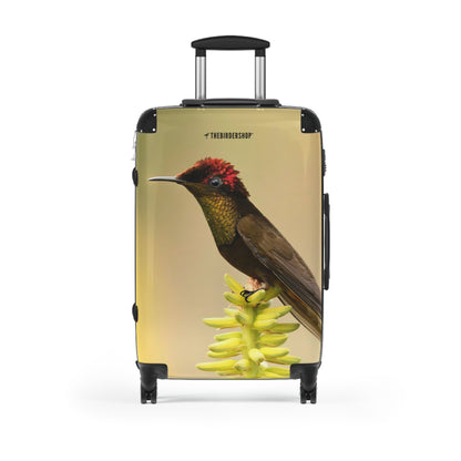 Ruby Topaz Hummingbird Suitcase