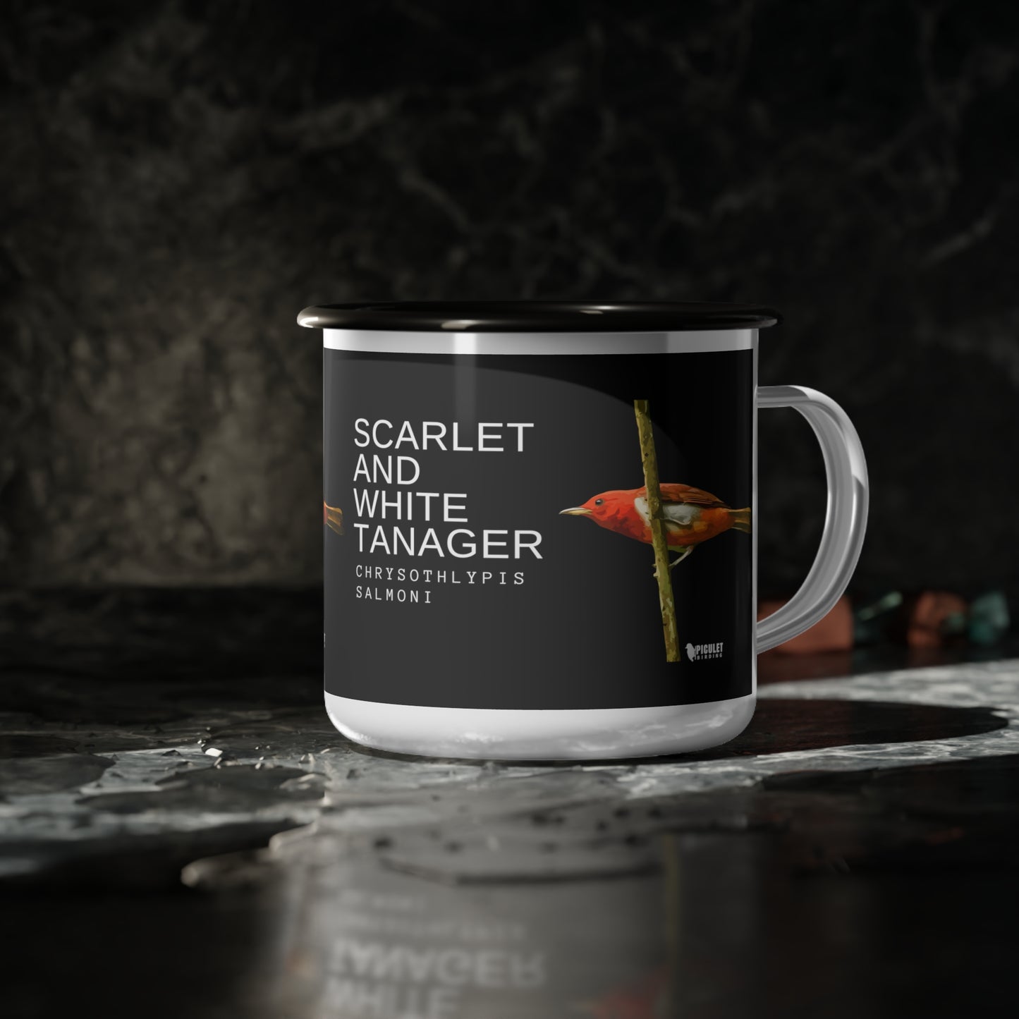 Scarlet and White Tanager Camp Cup