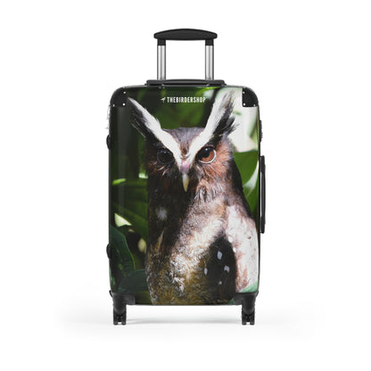 Crested Owl Suitcase