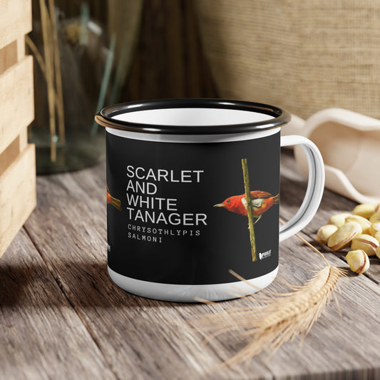 Scarlet and White Tanager Camp Cup