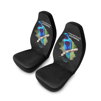 Turquoise Cotinga Seat Covers