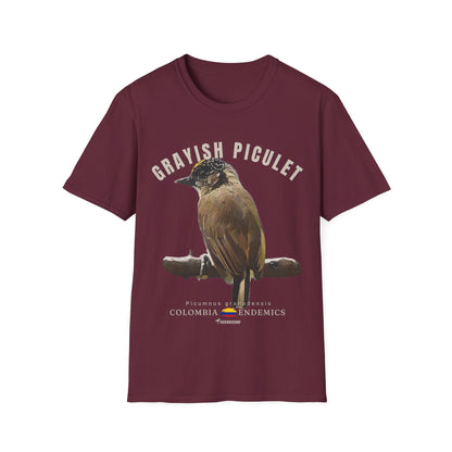 Camiseta Piculet grisácea del Reino Unido