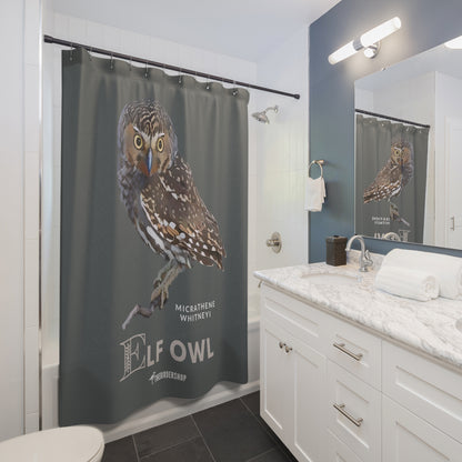 Elf Owl Shower Curtain