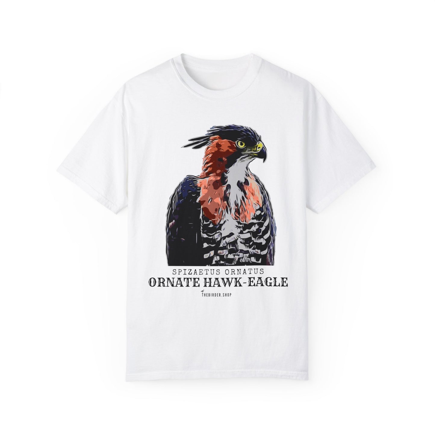 Camiseta unisex con águila halcón adornada