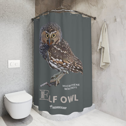 Elf Owl Shower Curtain